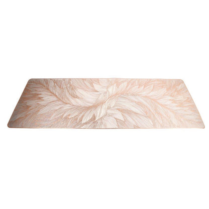 Deco Rectangle Abstract Pattern Plastic Dining Table Placemat 33*90 cm