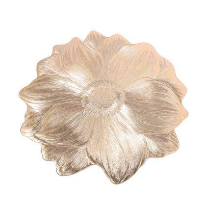 Deco Flower Abstract Pattern Plastic Dining Table Placemat 38 cm
