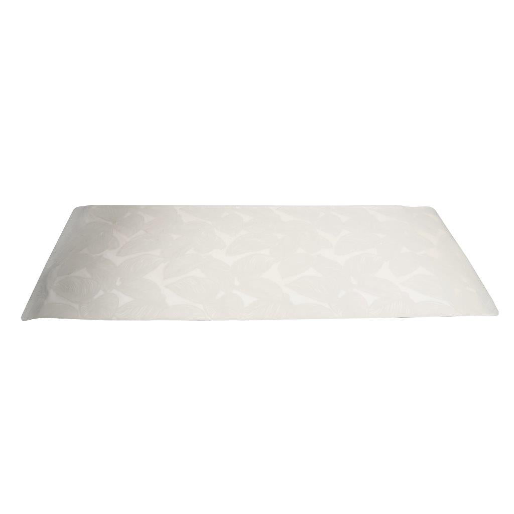 Deco Flower Abstract Pattern Plastic Dining Table Placemat 33*90 cm