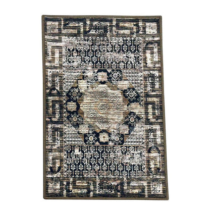Super Soft Abstract Print Indoor Outdoor Non Slip Waterproof Floor Mat 50*80 cm