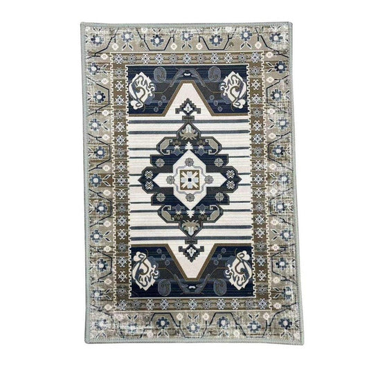 Super Soft Abstract Print Indoor Outdoor Non Slip Waterproof Floor Mat 50*80 cm