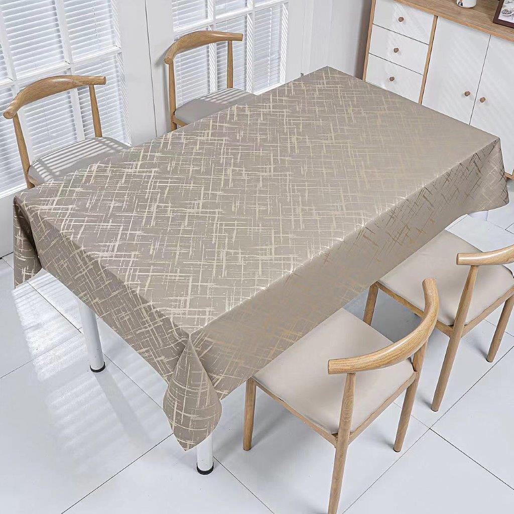 Premium Abstract Design PVC Table Cloth Table Cover Protector 1.37*20 m