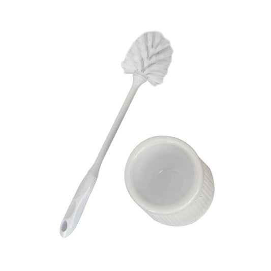 Bathroom Accessories Toilet Brush and Holder Set 43*13 cm