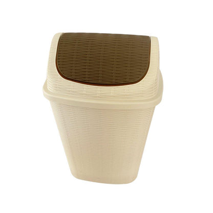 Multi Color Swing Top Rubbish Bin 24*21*27 cm