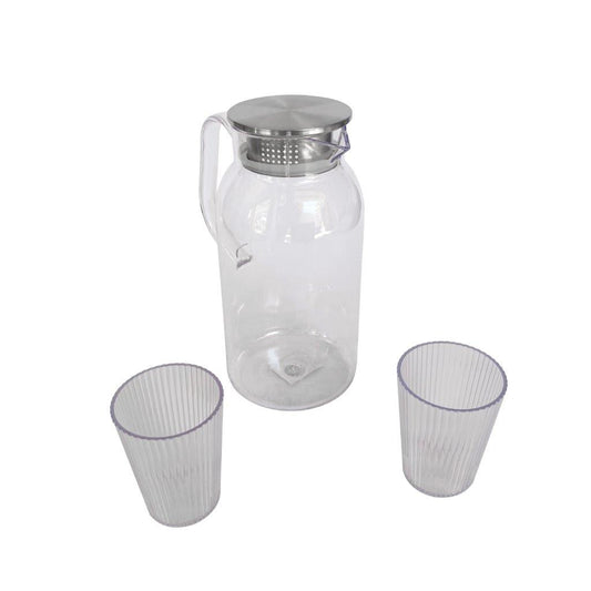 Premium Glassware Glass Water Jug 11*23/7*9 cm