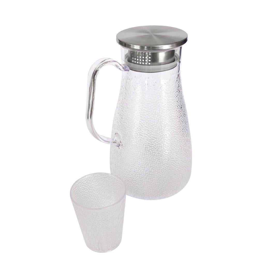 Premium Glassware Glass Water Jug 11*23/7*9 cm