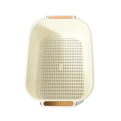 Multipurpose Plastic Laundry Basket Wash Tub 30*22*12 cm