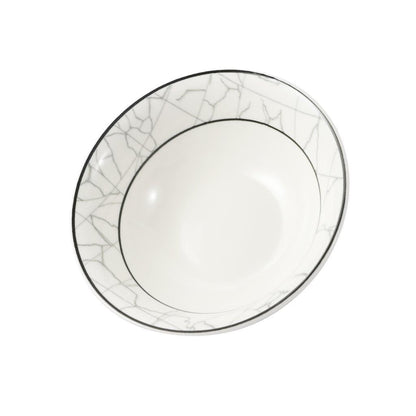 Abstract Print Ceramic Tableware Round Serving Dish Bowl 6 cm