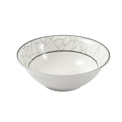 Abstract Print Ceramic Tableware Round Serving Dish Bowl 6 cm