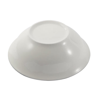 White Ceramic Abstract Print Tableware Round Serving Dish Bowl 8 cm
