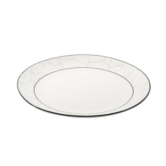 Abstract Print Ceramic Tableware Round Serving Dinner Plate 10.5 cm