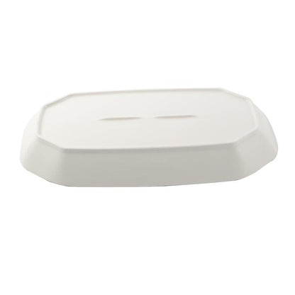 Abstract Print Ceramic Tableware Oval Serving Dish Plate 14 cm