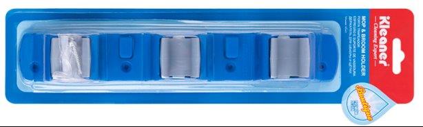 KZ2102 Kleaner Pack of 3 Broom and Mop Holder 26.8*4.1*3.9 cm