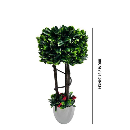 Realistic Touch Artificial Plant Flower Pot Home Interior Deco 80 cm around
