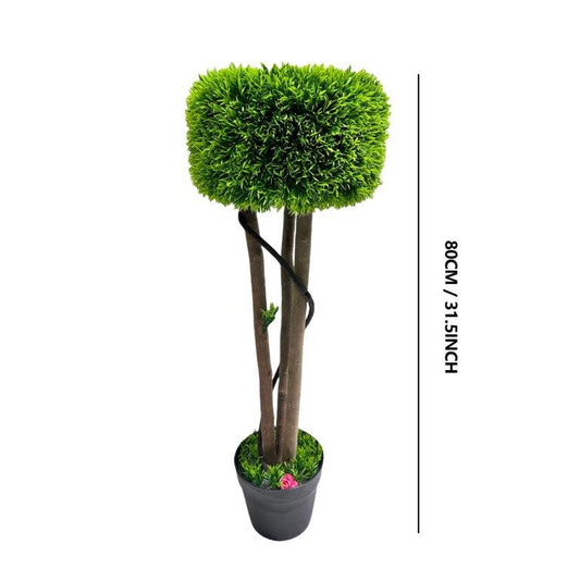 Realistic Touch Artificial Plant Flower Pot Home Interior Deco 80 cmic
