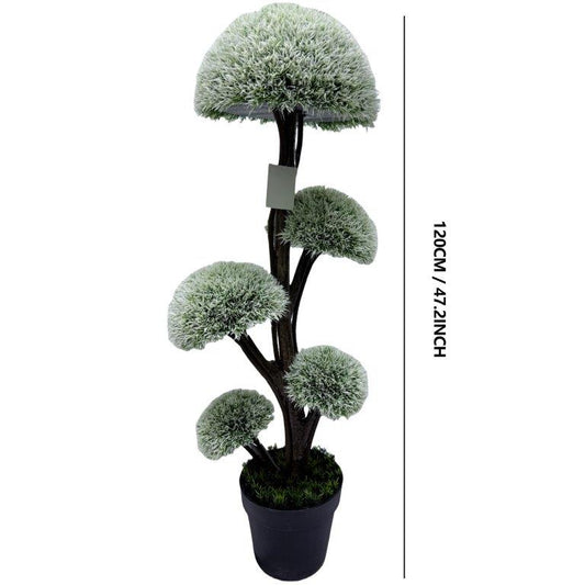 Realistic Touch Artificial Plant Flower Pot Home Interior Deco 120 5 heads