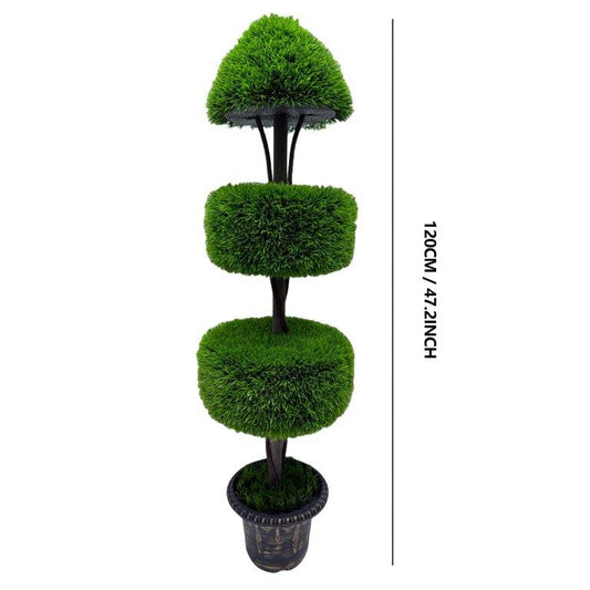 Realistic Touch Artificial Plant Flower Pot Home Interior Deco 120 cm