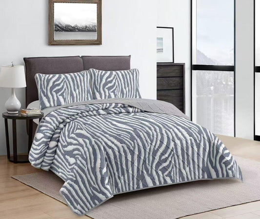Elegant Design Comforter Bedspread Bedding Set Bed Cover with Pillowcase Set of 3 pcs Bed Cover 220*240 cm Pillowcase 50*70 cm