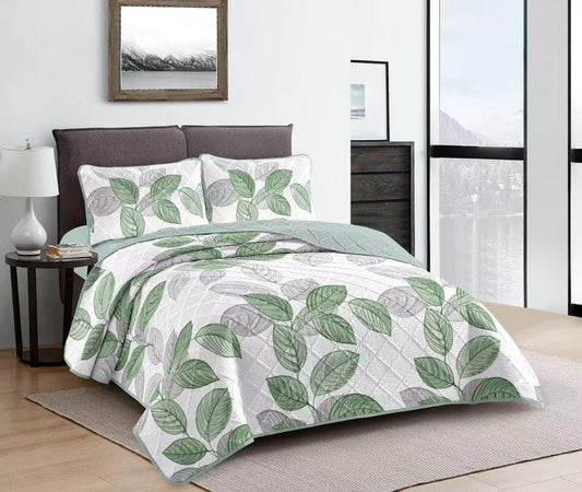 Elegant Design Comforter Bedspread Bedding Set Bed Cover with Pillowcase Set of 3 pcs Bed Cover 220*240 cm Pillowcase 50*70 cm