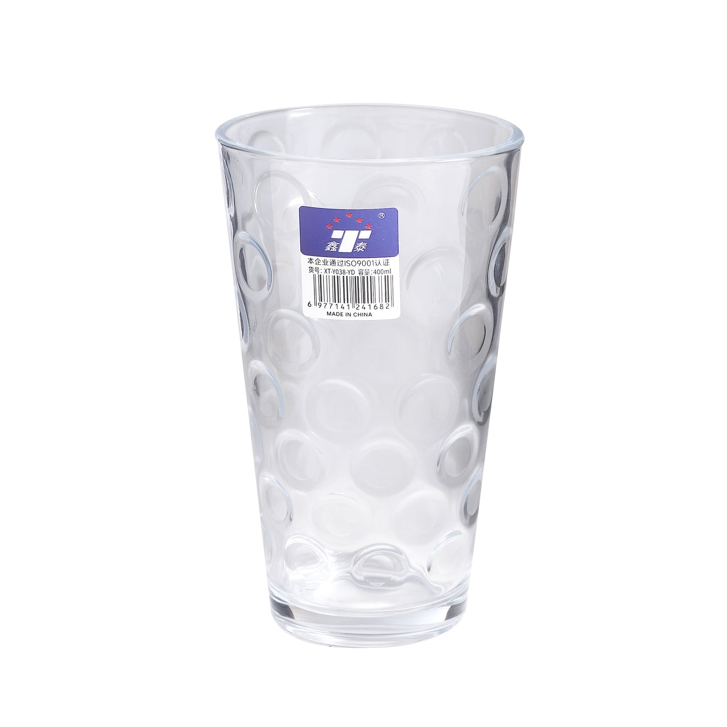 Tall Glass Tumbler Set of 6 – 400 ml
