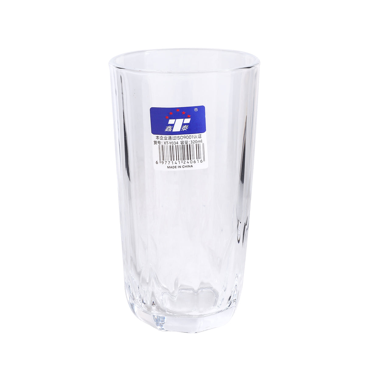 Tall Glass Tumbler / 6PCS / 320ML