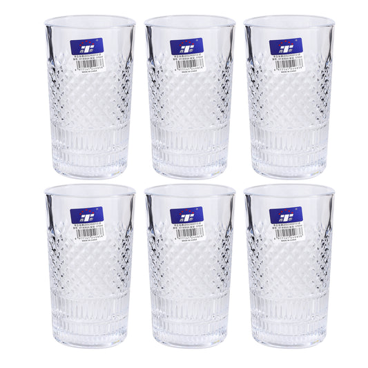Tall Glass Tumbler / 6PCS / 370ML
