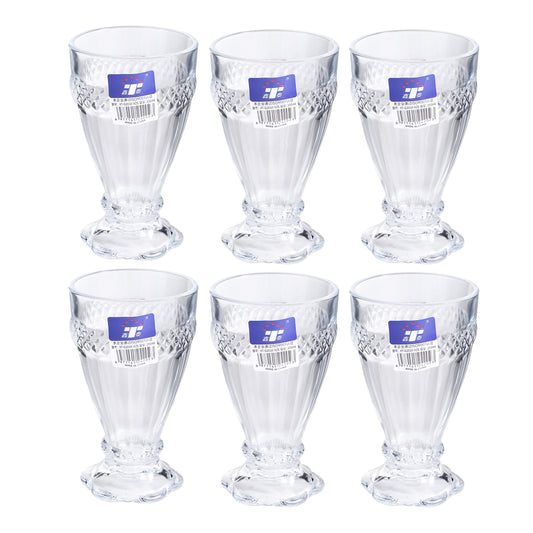Footed Glass / 6PCS / 200ML