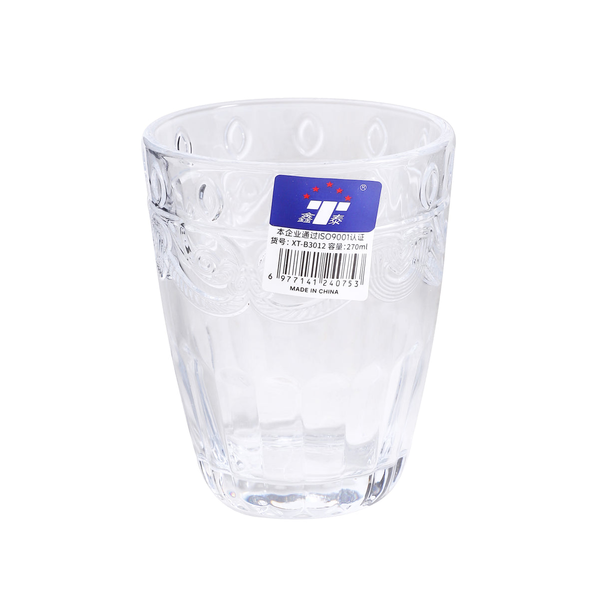Medium Glass Tumbler / 6PCS / 270ML