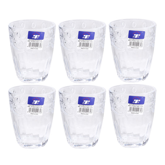 Medium Glass Tumbler / 6PCS / 270ML