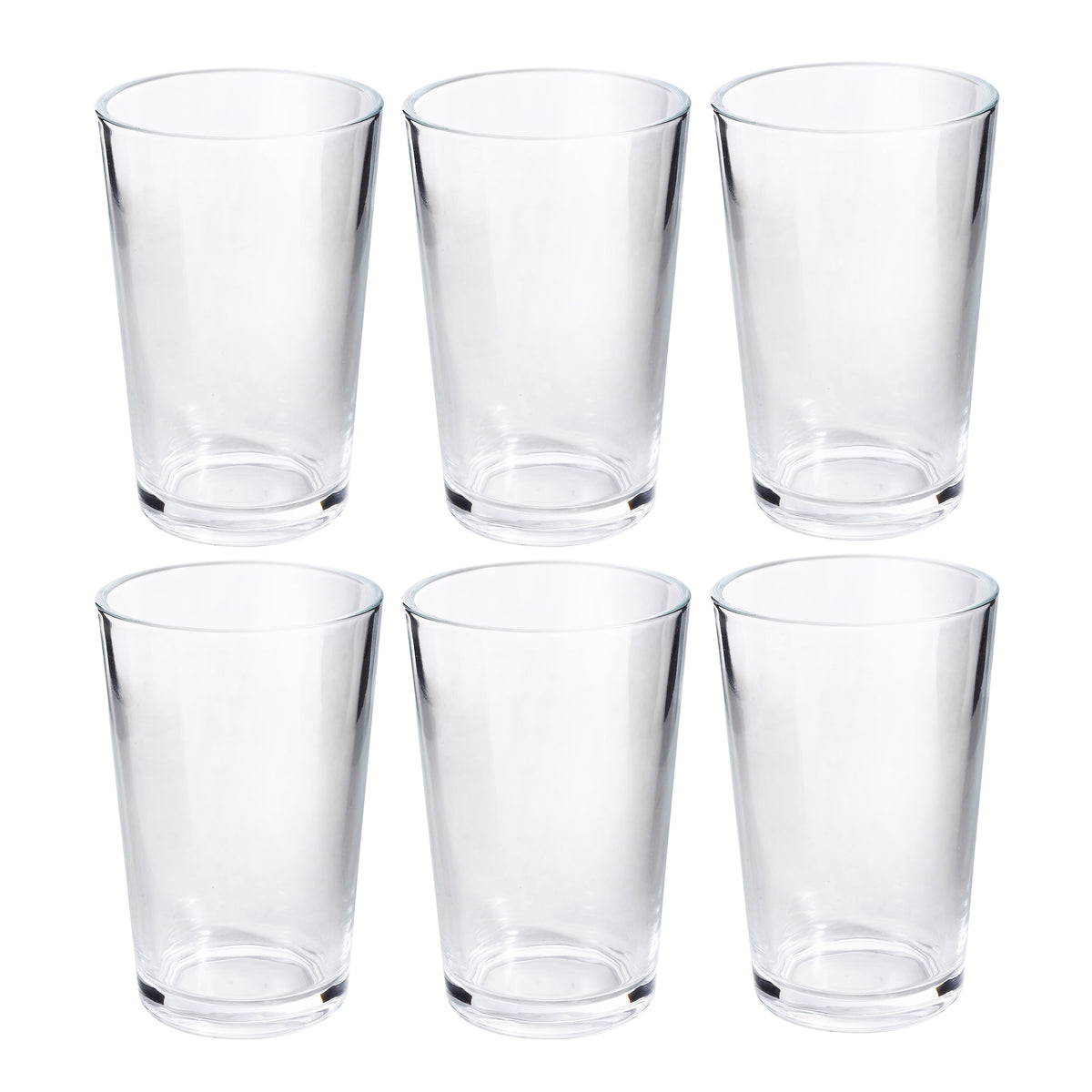 Small Glass Tumbler / 6PCS / 250ML