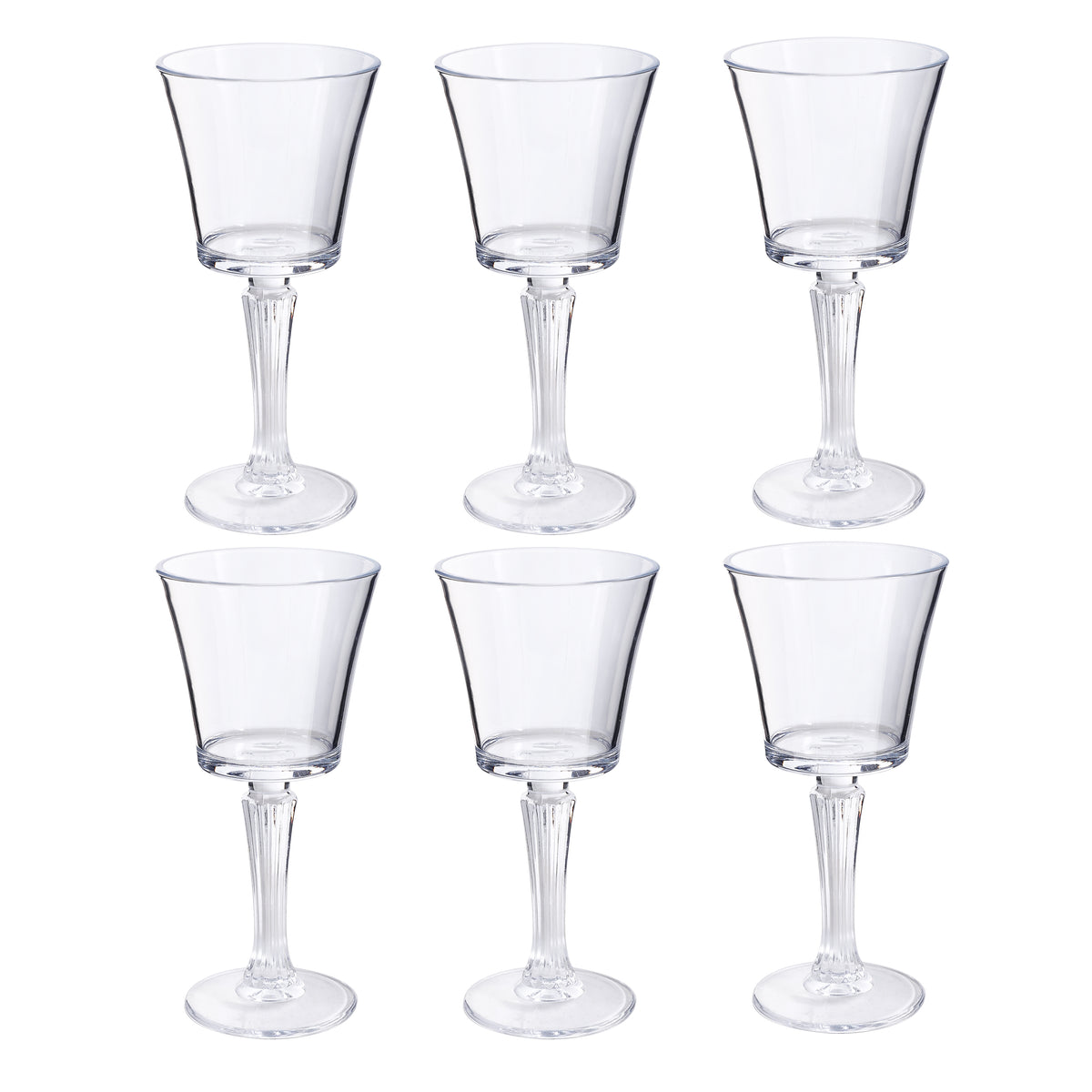 Glass Goblet / 6PCS / 205ML