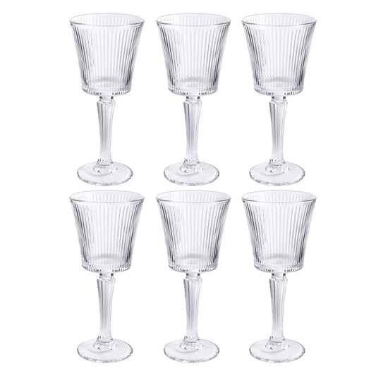 Glass Goblet / 6PCS / 205ML