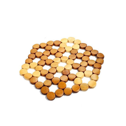 Bamboo Dish Mat Table Protector 15.5 cm