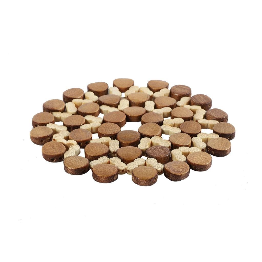 Bamboo Dish Mat Table Protector 15.5 cm