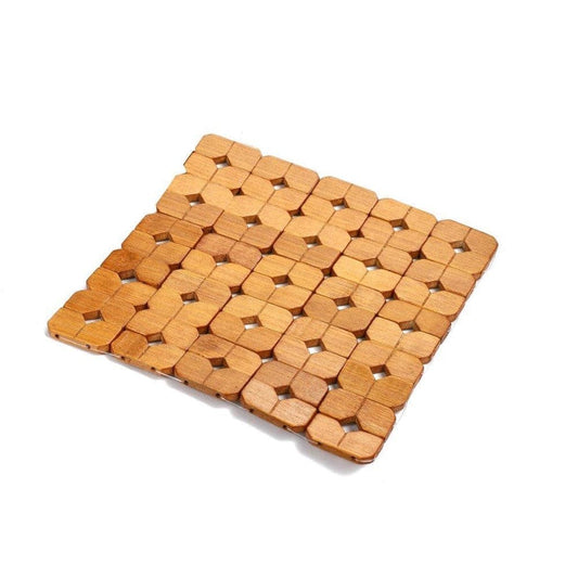 Bamboo Dish Mat Table Protector 18.5 cm