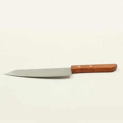 Stainless Steel Kitchen Knife Wooden Handle 28.5 cm