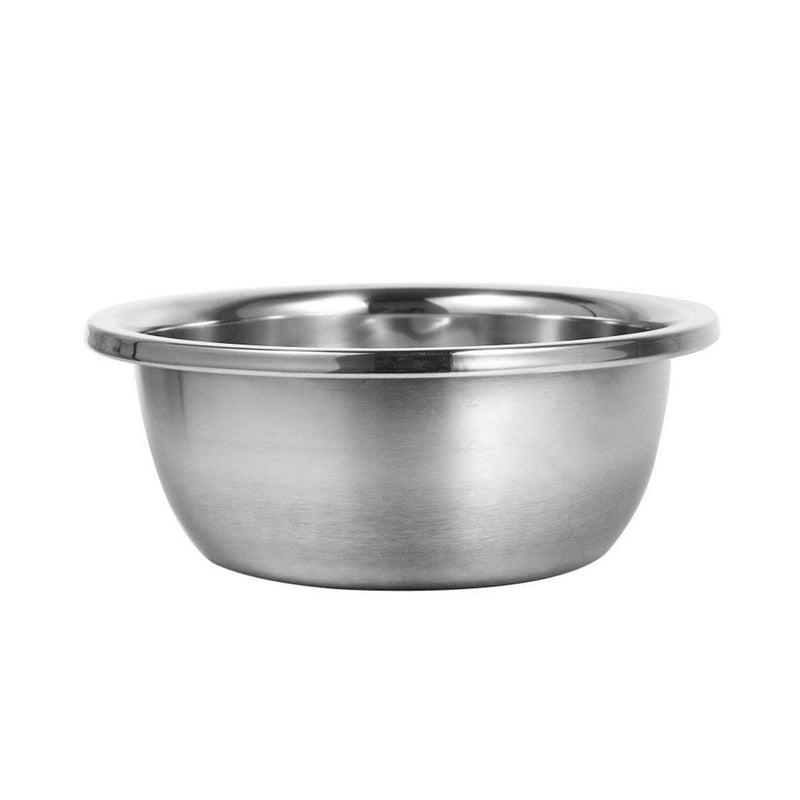 dollar store-Stainless Steel 26 cm Multipurpose Basin Bowl Height 10.5 cm-Classic Homeware &amp; Gifts