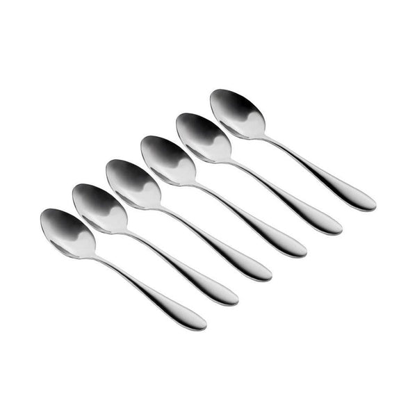 dollar store-Stainless Steel Coffee Spoon Set of 6 pcs 11.3 cm/3.3*4.8 cm/26g-Classic Homeware &amp; Gifts