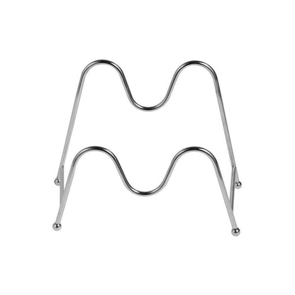 Stainless Steel Tray Stand Plate Display Holder 9*20*13.5 cm