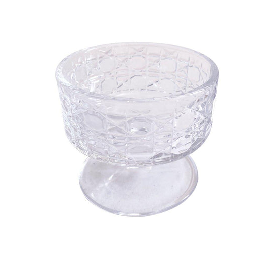 Crystal Glass Ice Cream and Dessert Bowl Set of 6 Pcs 9*7.7 cm