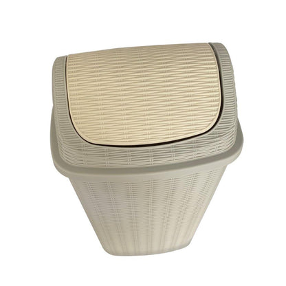 Multi Color Swing Top Rubbish Bin 26*23*31 cm