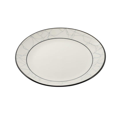 Abstract Print Ceramic Tableware Round Serving Dinner Plate 7.5 cm