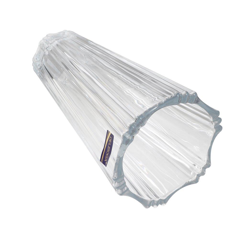 Decorative Centrepiece Crystal Glass Tabletop Flower Vase Assorted Collection 13*24.5 cm