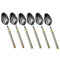 Stainless Steel Spoon Set of 6 Pcs Inspect 15 cm