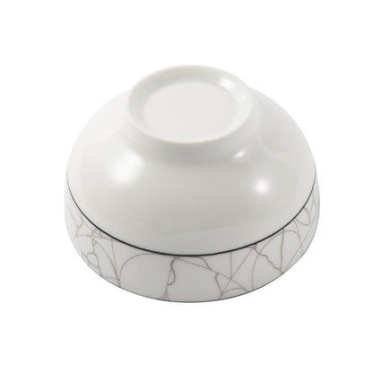 Abstract Print Ceramic Tableware Round Serving Dish Bowl 5 cm
