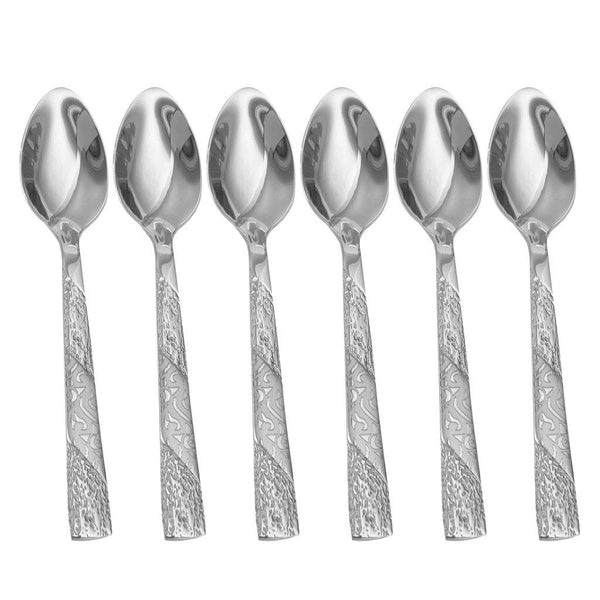 Stainless Steel Coffee Spoon Set of 6 Pcs 11 cm