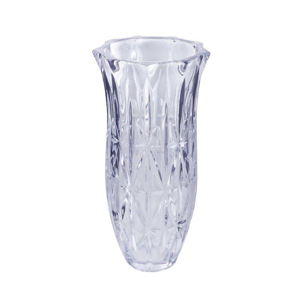 Decorative Centrepiece Crystal Glass Tabletop Flower Vase Assorted Collection 14*30 cm