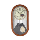 Home Decor Analog Modern Wall Clock with Pendulum 55*30 cm