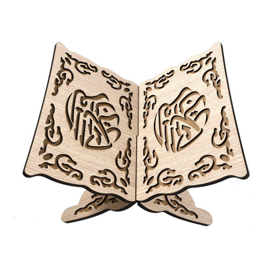 Holy Quran Wooden Book Holder/Stand 26*35*20 cm