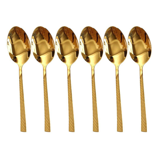 Stainless Steel Table Spoon Set of 6 Pcs ** 20 cm